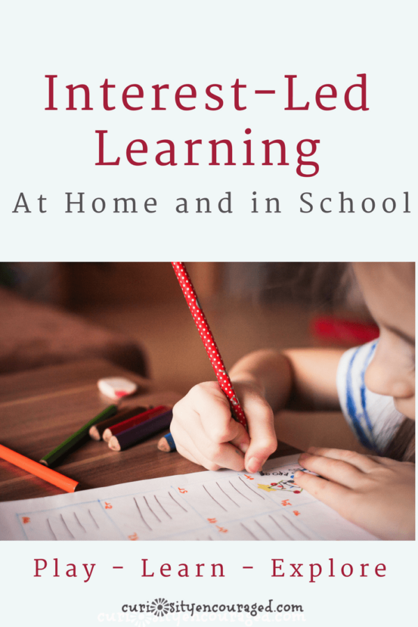 Interest-Led Learning, at home and in school, helps children find the intrinsic motivation they need to take on challenges, helps them enjoy what they learn, and offers a meaningful learning experience. 