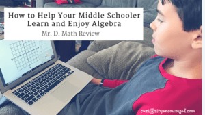 How to Help Your Middle Schooler Understand and Enjoy Algebra