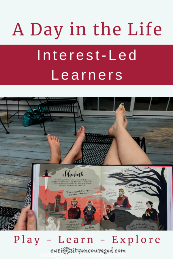 A day in the life of an interest led learner.