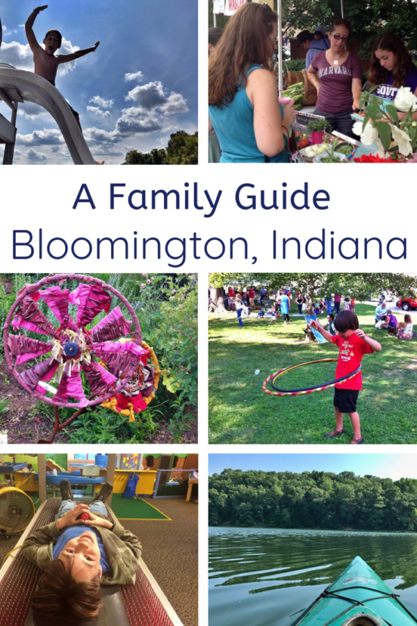 Heading to or thru Indiana- check out a Family's Guide to Bloomington before you do! City meets small town, artsy meets outdoors, Btown is the place to be!
