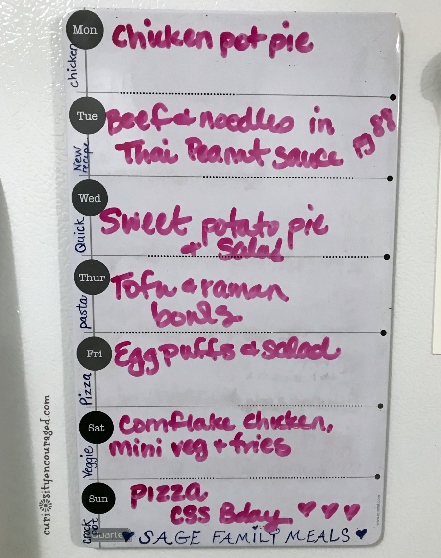 Meal planning tips to save time and money. 
