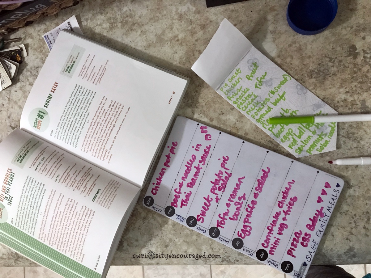 Meal Planning Made Simple - Curiosity Encouraged