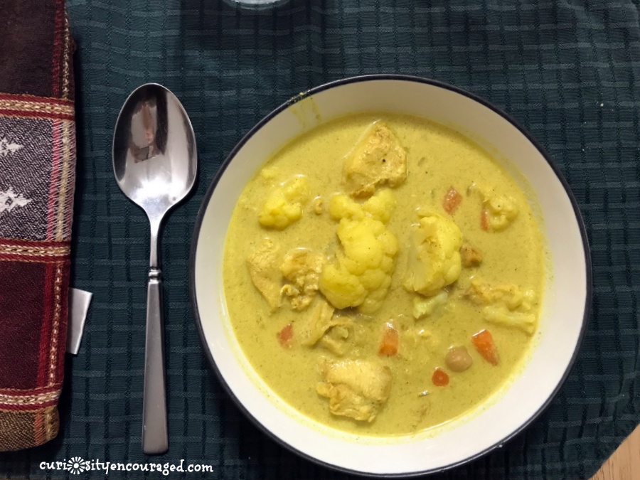 Simple Supper- Chicken Curry