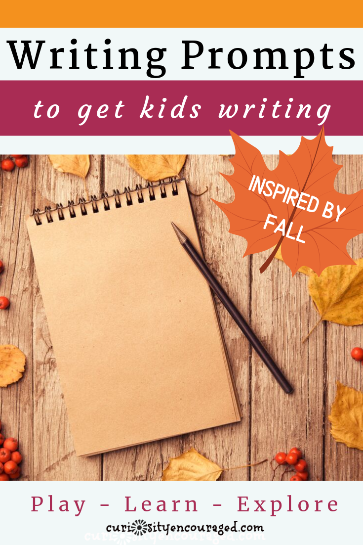 Calling all writers (even if you don't call yourself one), let's explore our senses, story, and the world around us with fall writing prompts. 