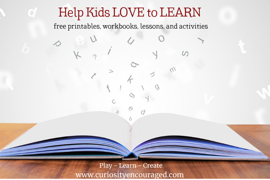 Help kids to love to learn with these free printables, workbooks, lessons, and activities! 