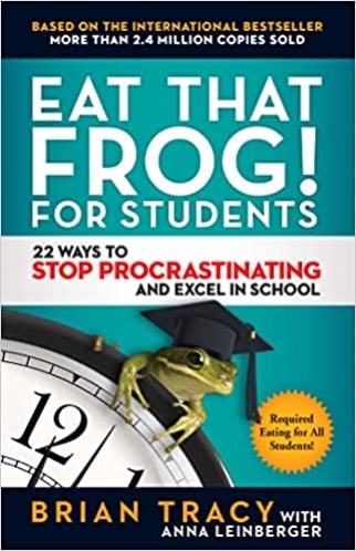 If your student or family (like mine) could use some time management tips and encouragement, you need to read Eat That Frog! For Students.