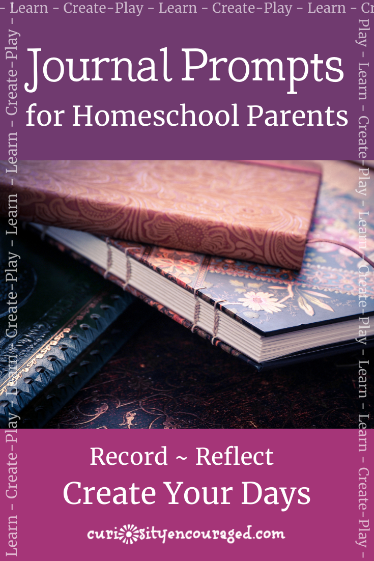 Journaling can help us create the learning environment our children need, identify and take on challenges, and find joy our homeschool days. Use these homeschool journal prompts to reflect, record, and create the homeschool days you and your family need.