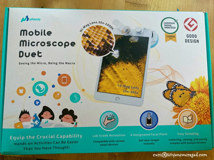The perfect homeschool microscope is found at uHandy! 