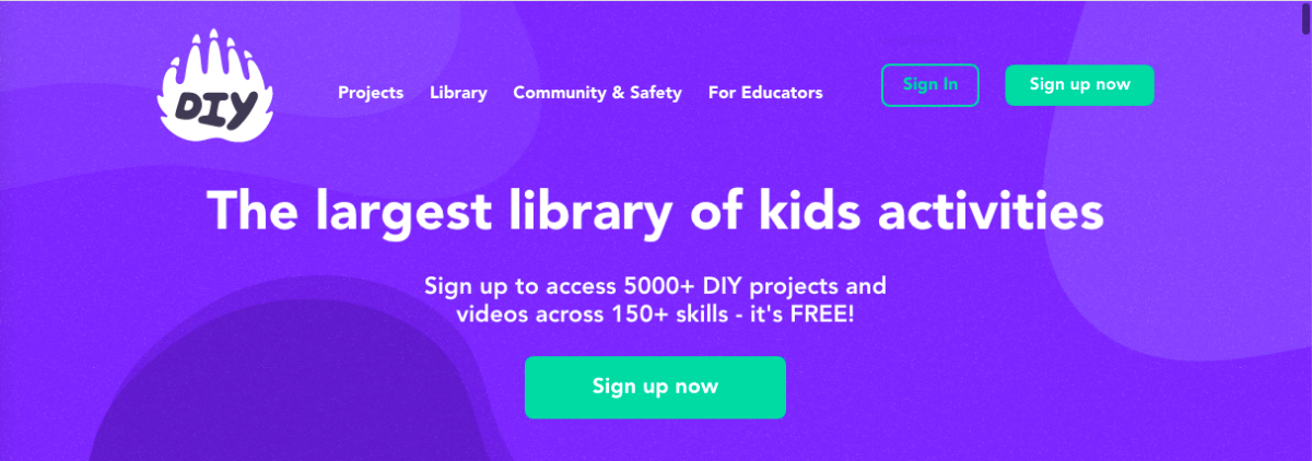 A free app for kids only, DIY.org has a library of video classes for every interest. 