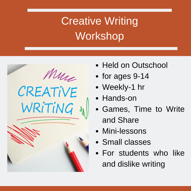 Creative Writing Workshop Curiosity Encouraged