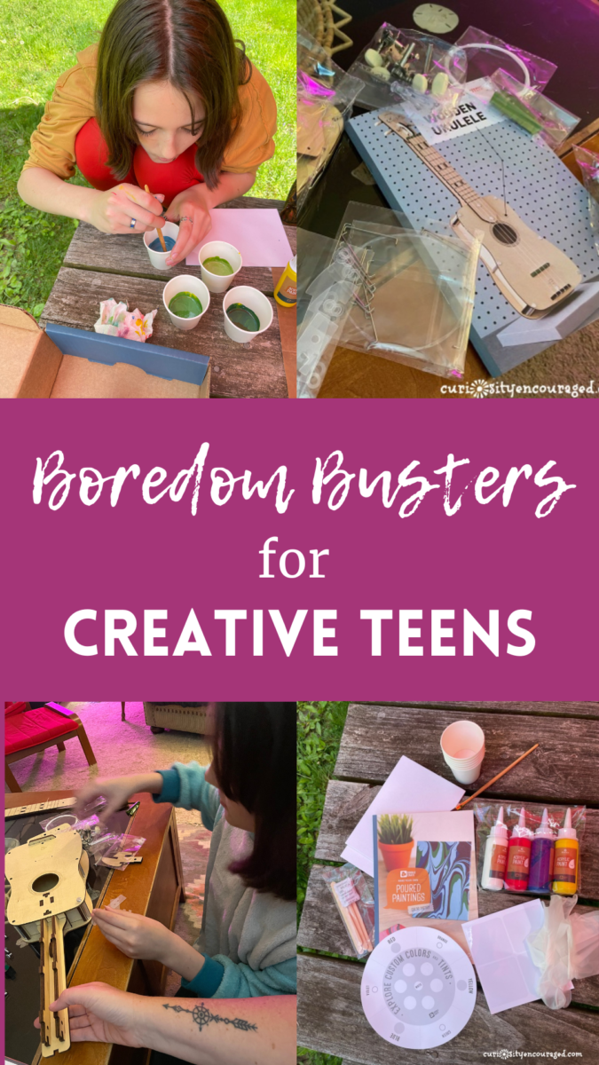 The perfect gift for creative teens! No more "I'm bored." Teens will find creativity, learning, and a lot of fun with KiwiCo.
