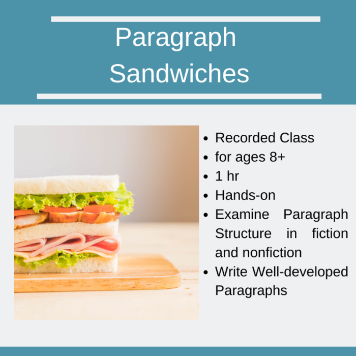 Paragraph Sandwiches paragraph-sandwiches