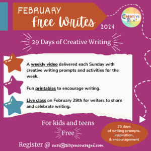 February Free Writes Celebration