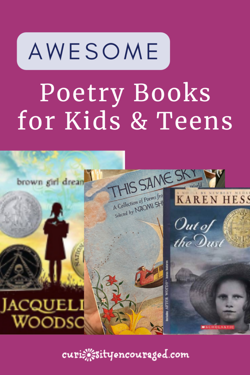 Here are tons of awesome poetry books for kids and teens.